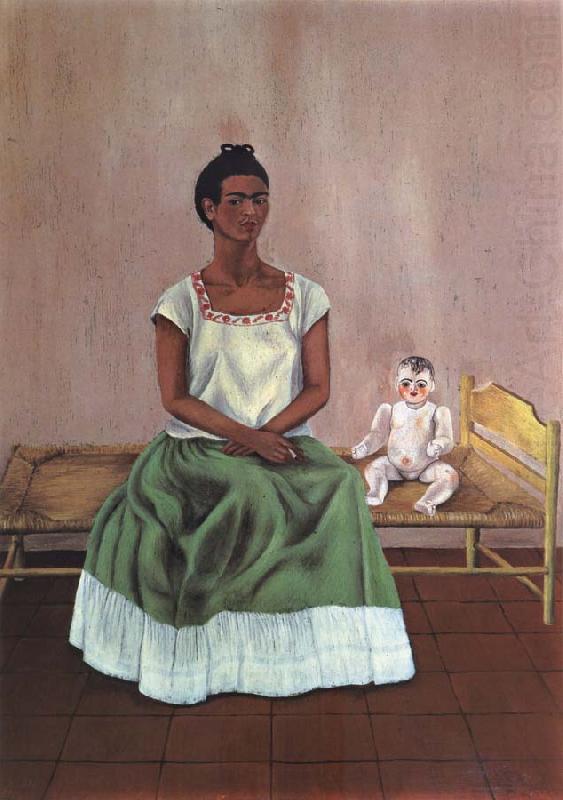 Frida Kahlo Me and My Doll china oil painting image